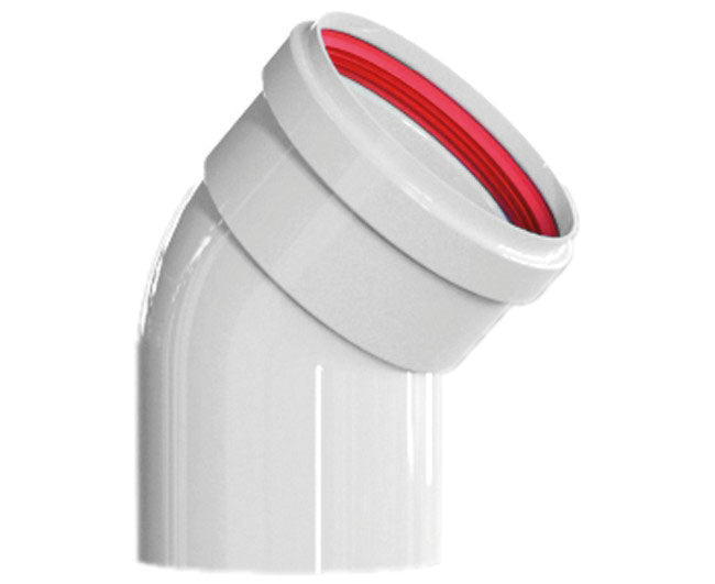 CURVA 45  ° ALLUMINIO PRESSOFUSO BIANCA  EE ¸80   PUCCI SRL