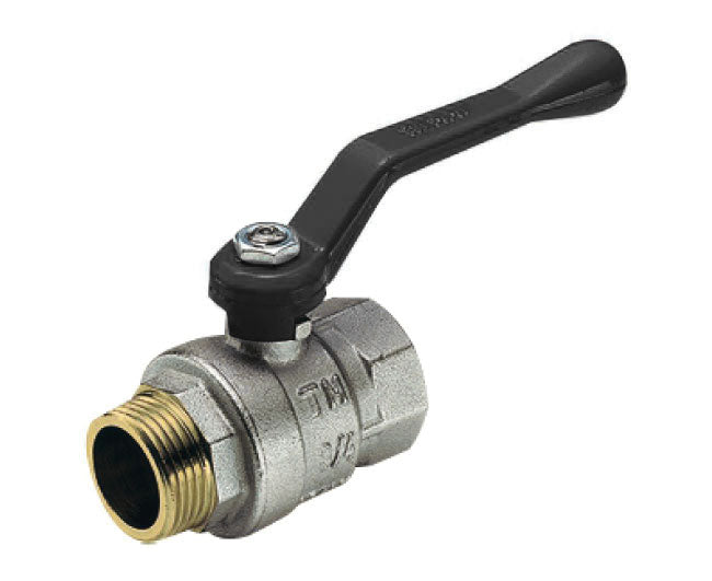 VALVOLA ARRESTO A SFERA IN OTTONE CON LEVA MASCHIO FEMMINA 11/4   TIEMME RACCORDERIE SPA