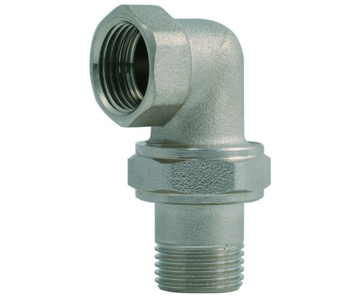 RACCORDO CURVO 3 PEZZI MASCHIO FEMMINA IN OTTONE CROMATO 1'   ITAP s.p.a.