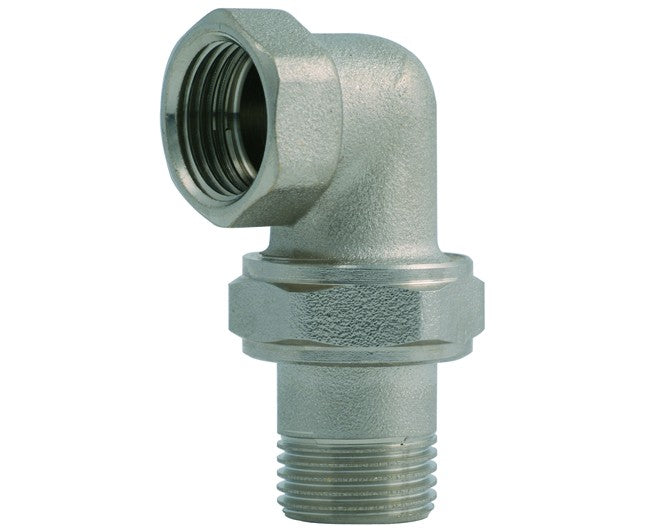 RACCORDO CURVO 3 PEZZI MASCHIO FEMMINA IN OTTONE CROMATO 1'   ITAP s.p.a.