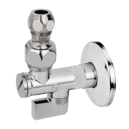 RUBINETTO SOTTOLAVABO COMPACT A SFERA IN OTTONE CROMATO CON FILTRO E SNODO 1/2   VALVOSANITARIA BUGATTI S.P.A.