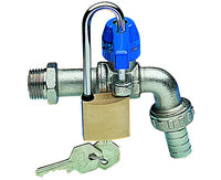 RUBINETTO PORTAGOMMA A SFERA CON LEVA E LUCCHETTO MODELLO EKO 3/4   ENOLGAS BONOMI SPA