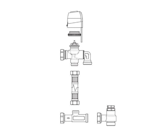 GRUPPO IDRAULICO A 3 VIE DEVIATRICE    INNOVA SRL