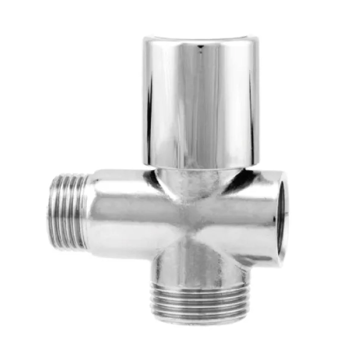 RUBINETTO MIGNON LAVATRICE A VITONE 3 VIE IN OTTONE CROMATO 1/2 x 3/4   ITAP s.p.a.