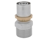 RACCORDO DIRITTO MASCHIO PER TUBO MULTISTRATO A PRESSARE MODELLO SEMPITER 1/2 Ø16X2   ICMA  S.P.A.