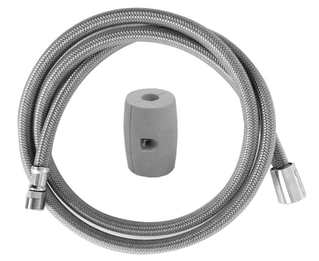 FLESSIBILE IN NYLON PER DOCCETTA ESTRAIBILE PER MONOFORO 15/1M.X1/2F  CM150   RUBINETTERIA PAFFONI Spa