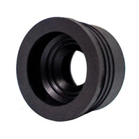 MORSETTO IN GOMMA NERA ø50x11/2