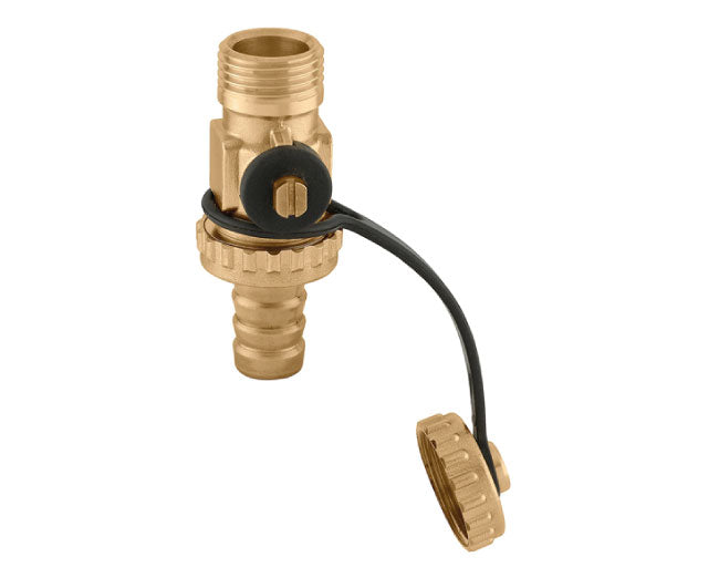 RUBINETTO SCARICO CALDAIA 1/2   CALEFFI SPA