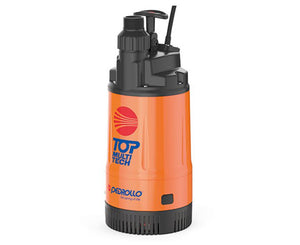 Elettropompa sommergibile multigirante automatica in tecnopolimero per acque chiare monofase mod.top Hp 0,75  kw 0,55  230v  Pedrollo s.p.a.