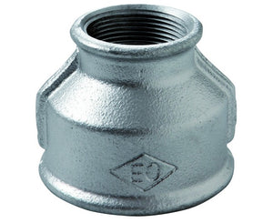 RACCORDO RIDOTTO FEMMINA FEMMINA IN GHISA MALLEABILE ZINCATO 11/2x11/4   GEORG FISHER