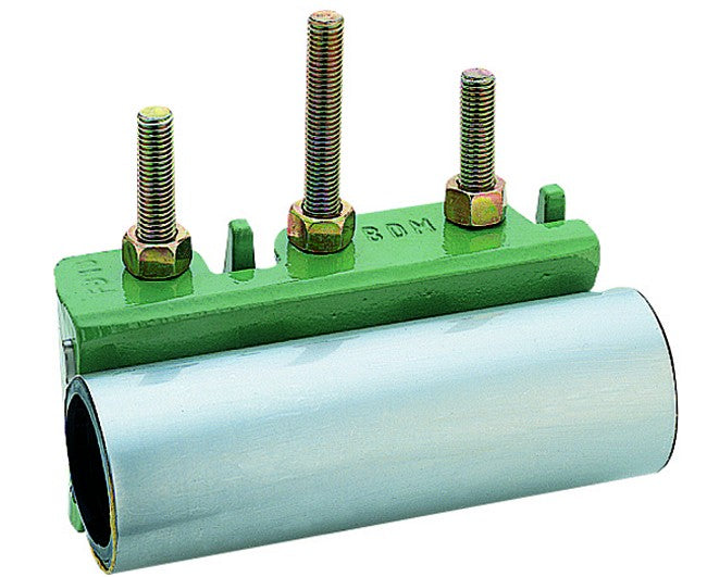 COLLARE DI RIPARAZIONE A TRE BULLONI mm.98-108   Idroweb