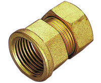 RACCORDO DIRITTO FEMMINA CON TENUTA O-RING PER TUBO RAME MODELLO 1300 1/2 ø18   TIEMME RACCORDERIE SPA