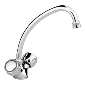 RUBINETTO MONOFORO PER LAVELLO CON CANNA GIREVOLE SERIE YOTA 1/2   PORTA & BINI RUBINETTERIE SNC