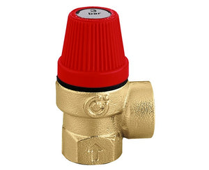 VALVOLA DI SICUREZZA ORDINARIA NON OMOLOGATA 1/2 3 BAR   CALEFFI SPA