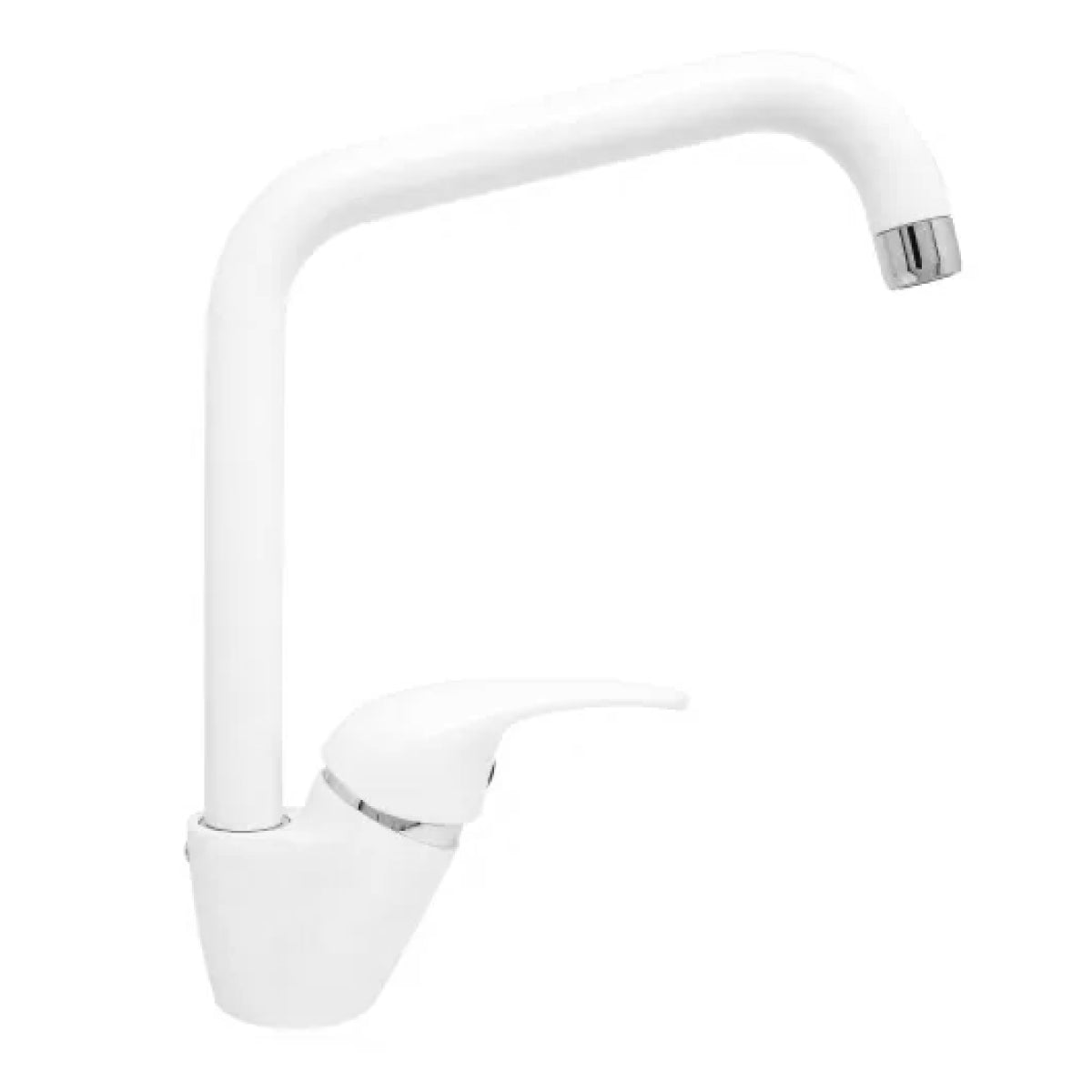 RUBINETTO MISCELATORE MONOCOMANDO PER LAVELLO SERIE PEGASO BIANCO LUCIDO 3/8   RUBINETTERIA PAFFONI Spa