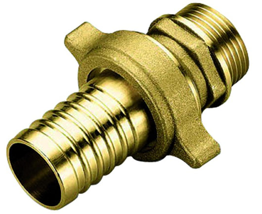 RACCORDO DIRITTO 3 PEZZI MASCHIO PORTAGOMMA IN OTTONE GIALLO PER POMPA SERIE 1000 ø25X1  PETTINAROLI