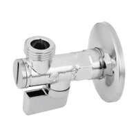 RUBINETTO SOTTOLAVABO COMPACT A SFERA IN OTTONE CROMATO CON FILTRO 3/8   VALVOSANITARIA BUGATTI S.P.A.