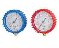 MANOVUOTOMETRI R410 - R32(CASSA ROSSA) SCALA(BAR):-1 ÷ 53 ATTACCO 1/8G   M.G.F.