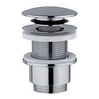 PILETTA CLIC CLAK CON TAPPO IN OTTONE TONDA CROMATA SENZA TROPPO PIENO 11/4   NINGBO LIANHE AIHUA IMPORT AND