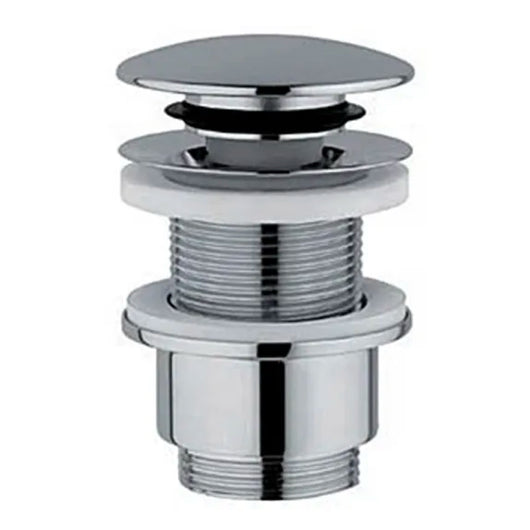 PILETTA CLIC CLAK CON TAPPO IN OTTONE TONDA CROMATA SENZA TROPPO PIENO 11/4   NINGBO LIANHE AIHUA IMPORT AND