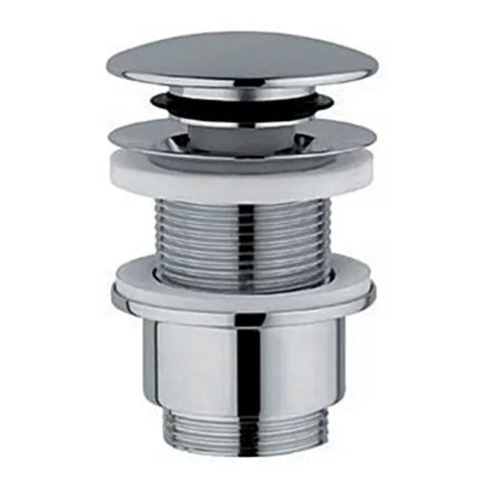 PILETTA CLIC CLAK CON TAPPO IN OTTONE TONDA CROMATA SENZA TROPPO PIENO 11/4   NINGBO LIANHE AIHUA IMPORT AND