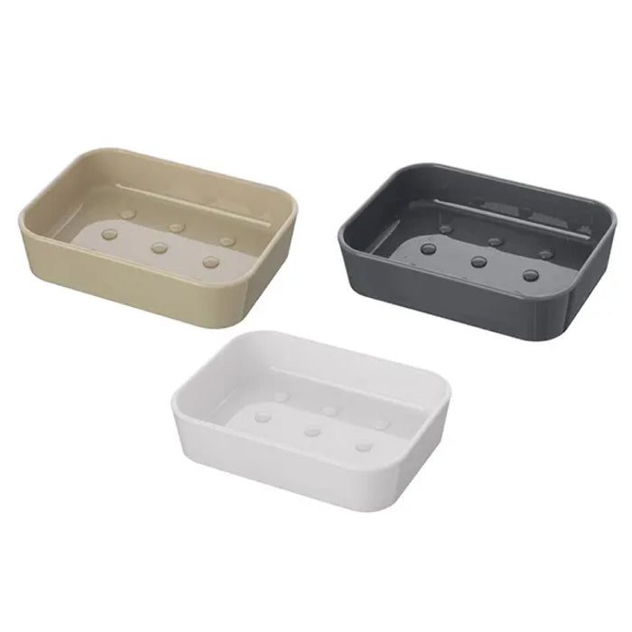 PORTASAPONE IN PLASTICA MODELLO STAR DIM. CM(LXPXH):11X8,7X2,3  BEIGE   BRAND SRL