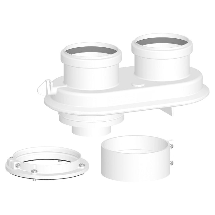 SDOPPIATORE MONOBLOCCO UNIVERSALE ø60/100   STABILE S.P.A.