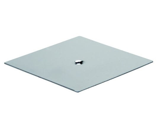 PIATTELLA INOX QUADRATA LUSSO 150X150 MM