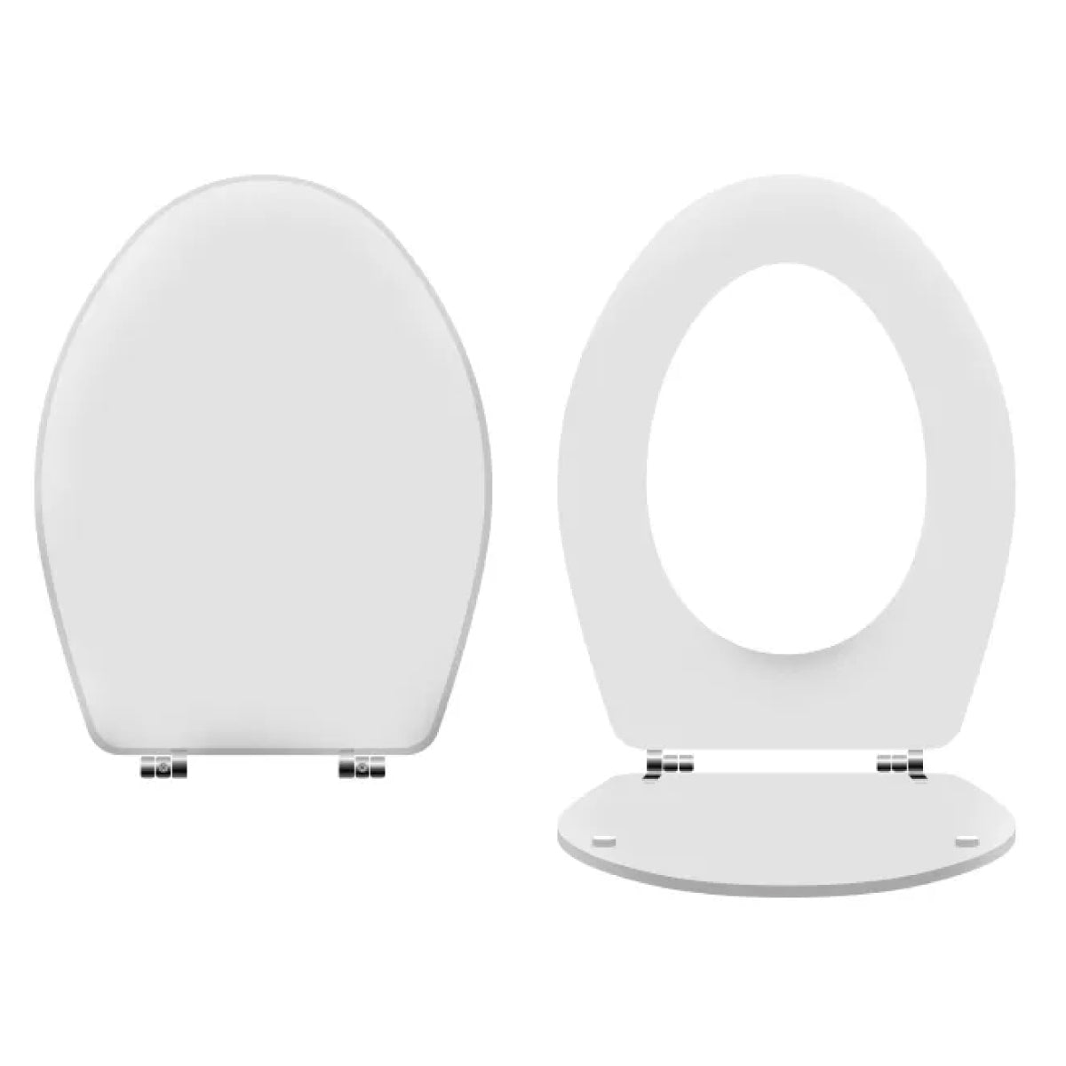 COPRI WATER MDF PER VASO ANZIANI BIANCO   Idroweb