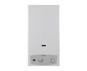 SCALDABAGNO A GAS TIRAGGIO NATURALE MODELLO ACQUAPROJECT BLUE LT 11 MET 19,4 KW   BAXI SPA