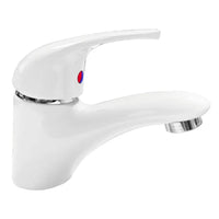 RUBINETTO MISCELATORE MONOCOMANDO PER LAVABO SERIE NETTUNO BIANCO SCARICO 11/4   RUBINETTERIA PAFFONI Spa