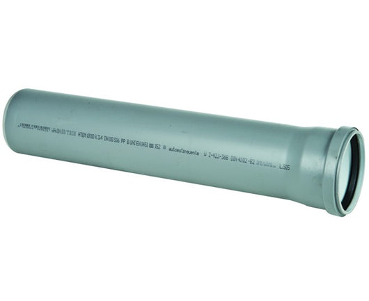 TUBO 1 BICCHIERE AD INNESTO IN PP CON GUARNIZIONE SERIE ED TECH ø160 MT 3   WAVIN ITALIA S.P.A.