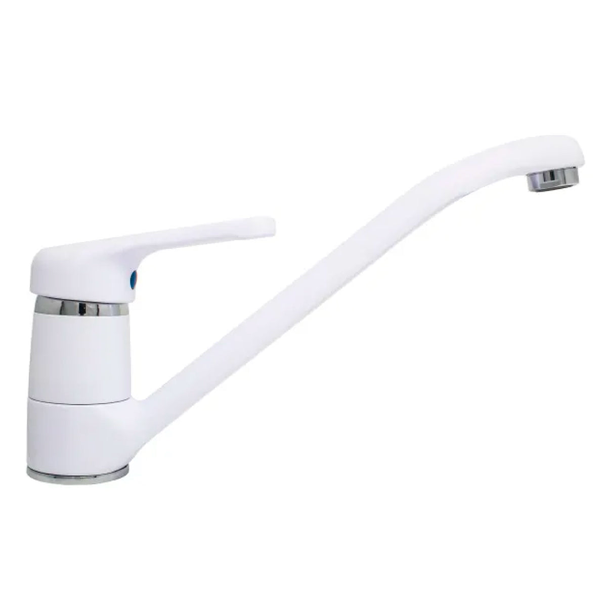 RUBINETTO MISCELATORE MONOCOMANDO PER LAVELLO BIANCO SERIE NETTUNO BIANCO LUCIDO 3/8   RUBINETTERIA PAFFONI Spa