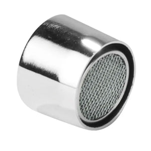 AERATORE FEMMINA IN OTTONE CROMATO PER MISCELATORE MM 22x1