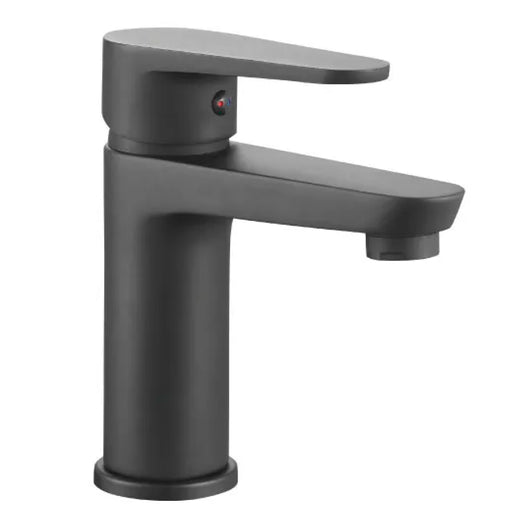 RUBINETTO MISCELATORE MONOCOMANDO PER LAVABO NERO OPACO SERIE PINK 2.0 NERO OPACO   Idroweb