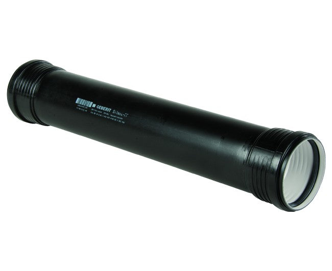 TUBO 2 BICCHIERI INNESTO SILENT ø90 MT 2   GEBERIT