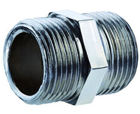 RACCORDO DIRITTO INTERMEDIO MASCHIO/MASCHIO IN ACCIAIO ZINCATO 1/4   Idroweb