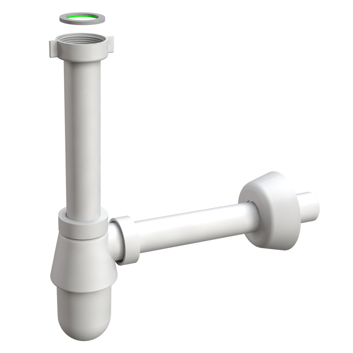 SIFONE A BOTTIGLIA PER LAVABO 11/4 ø32X250 MM   BONOMINI S.R.L.