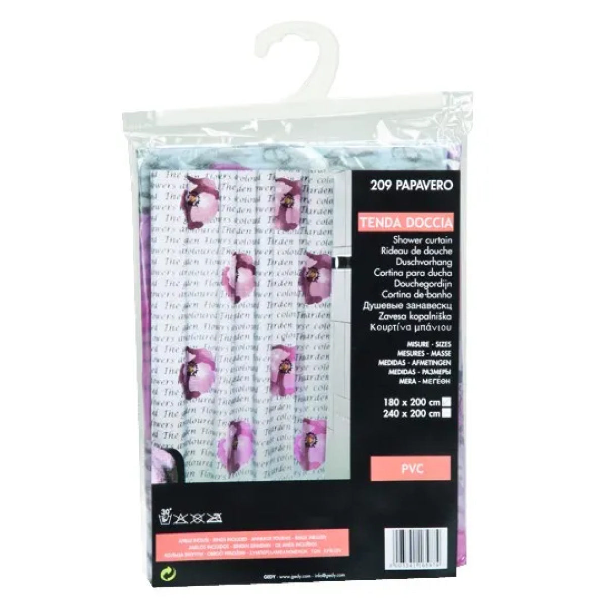 TENDA PER DOCCIA CM 240x200  Idroweb