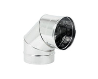 CURVA 90  ° MONOPARETE ACCIAIO INOX AISI 304  EE ¸250 SP 05 MM   EUROPROFIL SRL