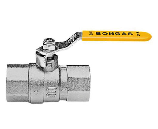 VALVOLA ARRESTO A SFERA IN OTTONE CON LEVA PER GAS FEMMINA FEMMINA 3/4   ENOLGAS BONOMI SPA