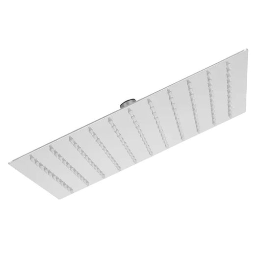 SOFFIONE QUADRATO IN ACCIAIO MODELLO DANDELION 1/2  1 GETTO  300MM X 300MM   Idroweb