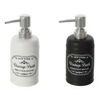 DOSASAPONE IN CERAMICA MODELLO NEW YORK DIM. CM (LXPXH):ø8Xø8X18 BIANCO   Idroweb