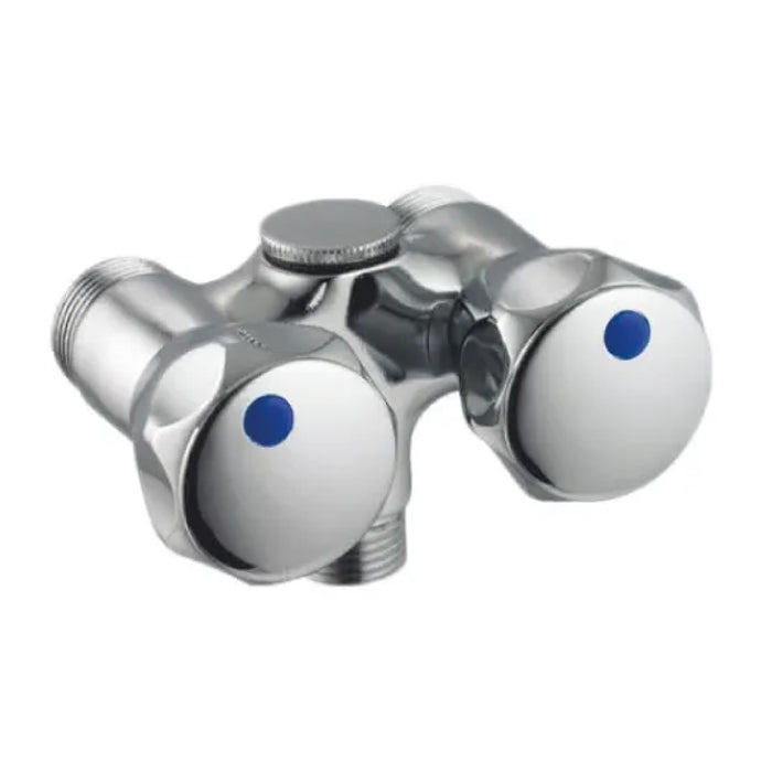 RUBINETTO LAVATRICE/LAVASTOVIGLIE IN OTTONE CROMATO 1/2X3/4   PORTA & BINI RUBINETTERIE SNC