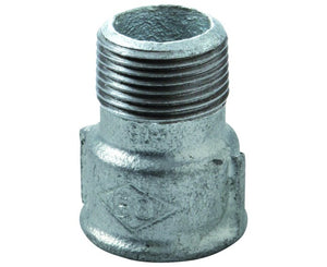 RACCORDO RIDOTTO MASCHIO FEMMINA IN GHISA MALLEABILE ZINCATO 3/4   GEORG FISHER