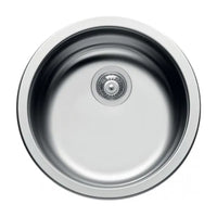 LAVELLO TONDO 1 VASCA IN ACCIAIO INOX MODELLO SKY ROUND 435 CM.43   ELLECI