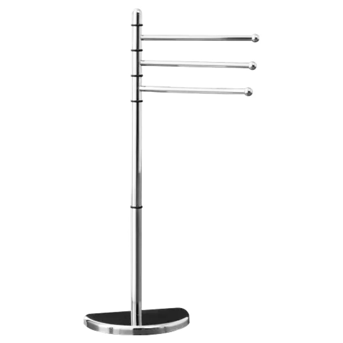 Piantana porta asciugamani in acciaio gedy hibiscus hi31