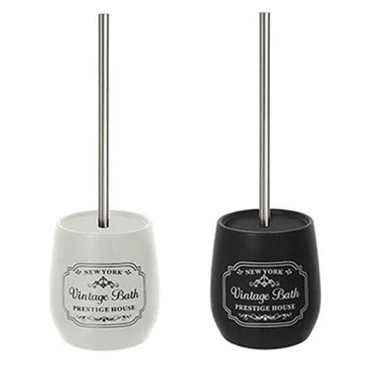 PORTASCOPINO IN CERAMICA MODELLO NEW YORK DIM. CM (LXPXH):12X10X37  BIANCO   BRAND SRL