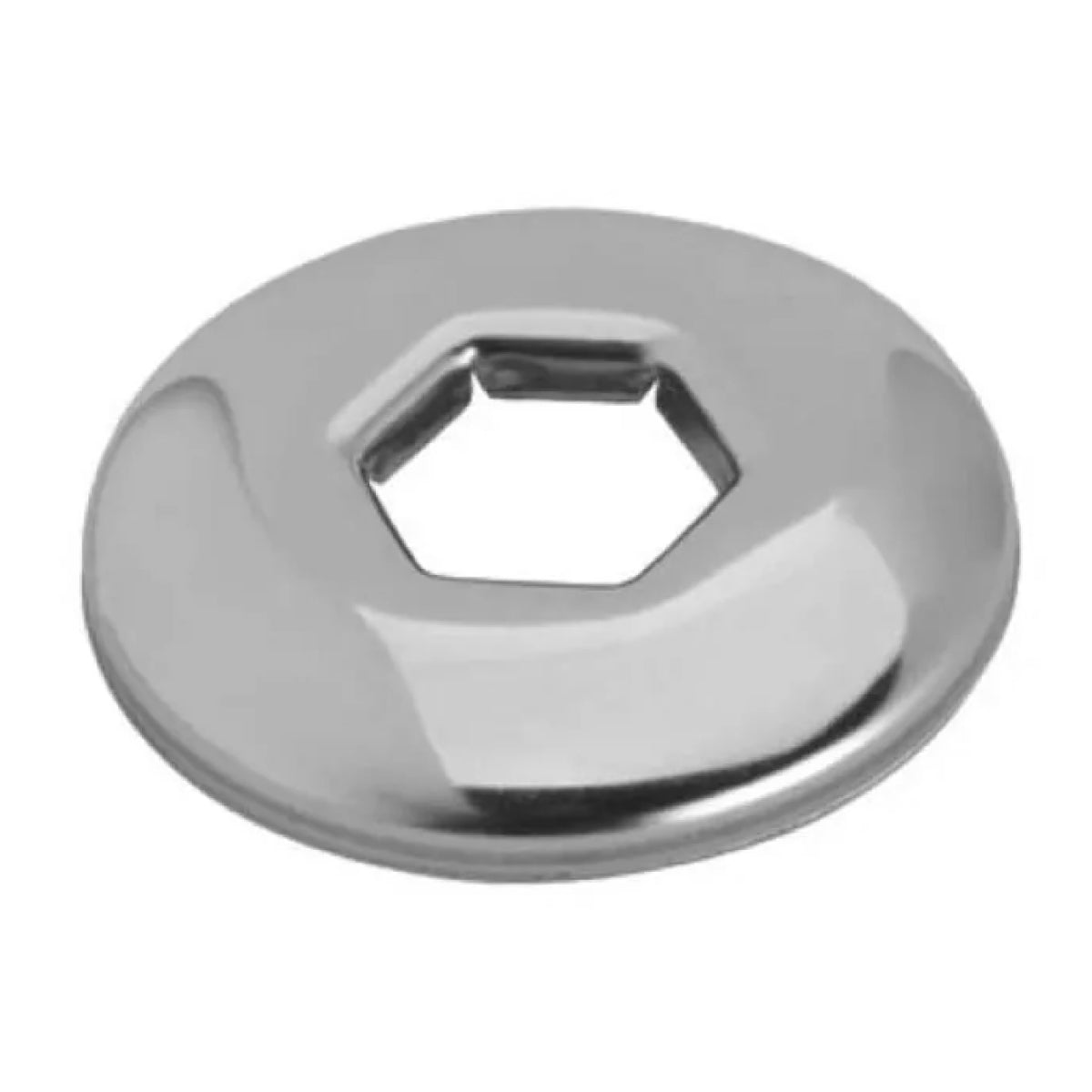 ROSETTA IN OTTONE CROMATO 1/2 ø58