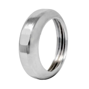 DADO PER CODOLO IN OTTONE CROMATO ø30X11/4   FRATELLI GIACOMINI SNC